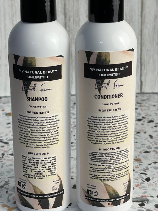 Growth Serum Shampoo & Conditioner Set