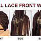 Synthetic Full Lace Wig Braided Wigs Crochet Box Wig Braid 36 Inches Knotless Box Braids Wigs