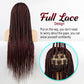 Synthetic Full Lace Wig Braided Wigs Crochet Box Wig Braid 36 Inches Knotless Box Braids Wigs